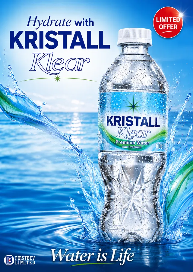 Kristall Klear Premium Water bottle